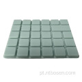 Botões quadrados teclado de silicone condutor elétrico